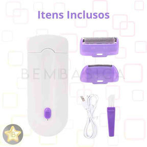 Depilador Indolor Soft Touch® 2 em 1 + Brinde Exclusivo